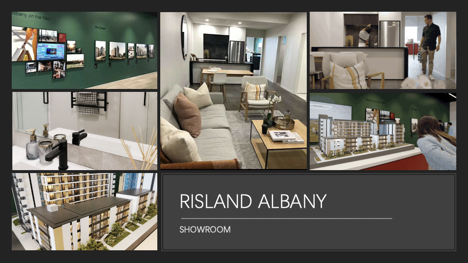 奥克兰RISLAND ALBANY 公寓展厅项目